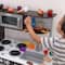 KidKraft Uptown Espresso Wooden Play Kitchen & Play Food Accessories Set
